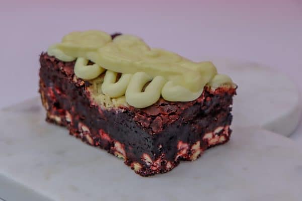 Red Velvet Milky Bar Brownie