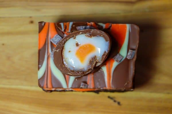 GF Crème Egg Lava Brownie